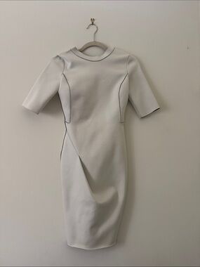 Emporio Armani White Bodycon Dress